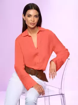 Кожаный ремень Heine, цвет Cognac