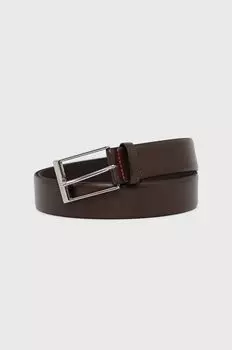 Кожаный ремень HUGO 50470502 Hugo, коричневый