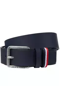 Кожаный ремень Jack & Jones, цвет морской волны