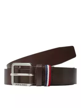 Кожаный ремень Jack & Jones "JACESPO BELT NOOS", цвет Brown Stone