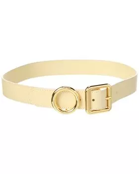 Кожаный ремень Jacquemus Regalo, бежевый