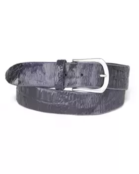 Кожаный ремень JCC, синий