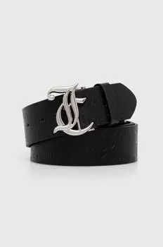 Кожаный ремень Juicy Couture, черный