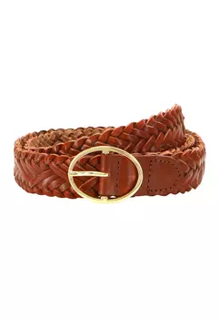 Кожаный ремень LASCANA, коньячный