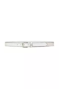 Кожаный ремень Lauren Ralph Lauren, белый