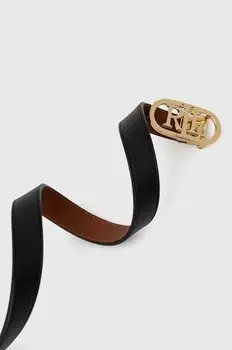 Кожаный ремень Lauren Ralph Lauren, коричневый