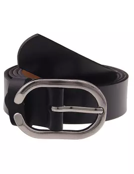 Кожаный ремень Leslii, черный