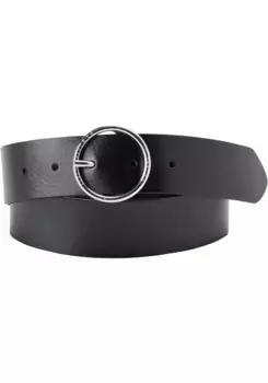 Кожаный ремень Levi's "АФИНА", черный