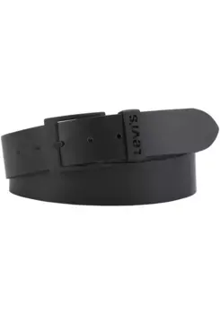 Кожаный ремень Levi's "ASHLAND METAL BELT", черный