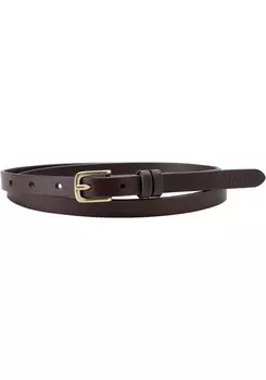 Кожаный ремень LEVI'S Belt, темно-коричневый