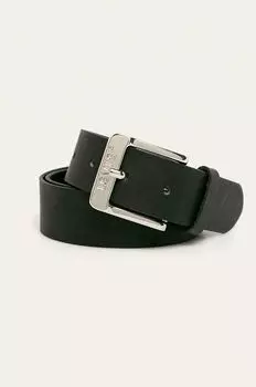 Кожаный ремень Levi's, черный