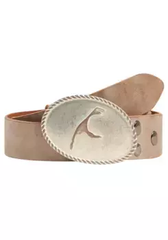 Кожаный ремень LIFEBURG by showroom 019° со сменной застежкой "Sylt Rosa" Rettungsring By Showroom 019°, цвет Natur