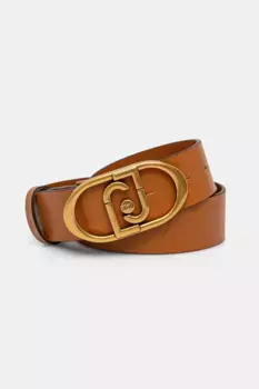 Кожаный ремень Liu Jo, коричневый