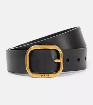 Кожаный ремень Loewe, Black/Gold