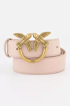 Кожаный ремень Love Berry Pinko, розовый