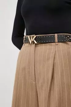 Кожаный ремень MICHAEL Michael Kors, черный