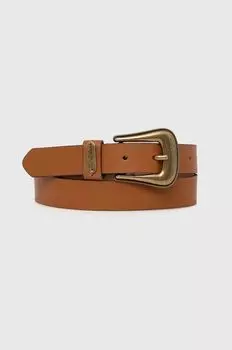 Кожаный ремень MILDRED BELT Pepe Jeans, коричневый