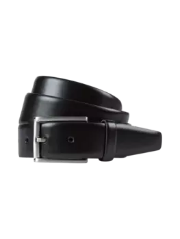 Кожаный ремень Monti, черный