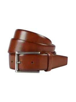Кожаный ремень Monti, коньячный цвет