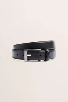 Кожаный ремень MOSS, черный