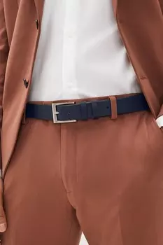 Кожаный ремень Next, синий