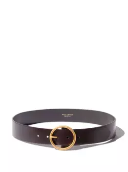 Кожаный ремень Nili Lotan, коричневый