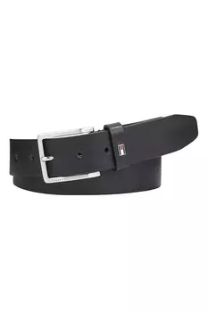 Кожаный ремень Oliver Tommy Hilfiger, черный