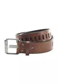 Кожаный ремень olte Jan Vanderstorm, цвет cognac