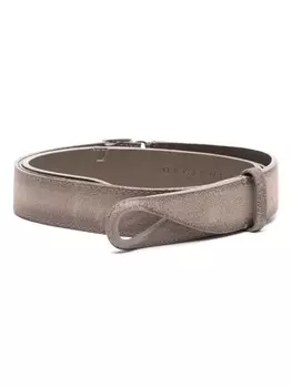 Кожаный ремень Orciani, серый