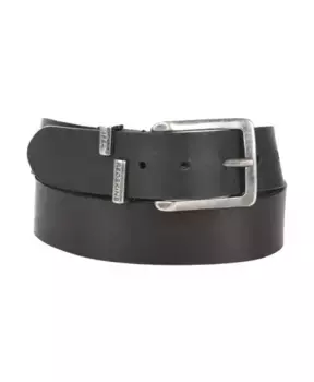 Кожаный ремень паника Redskins, черный