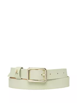 Кожаный ремень Patrizia Pepe, зеленый