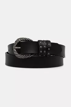 Кожаный ремень Pepe Jeans HALSEY BELT, черный