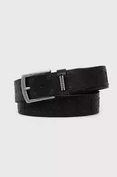 Кожаный ремень Pepe Jeans KENT BELT, черный