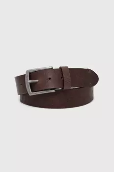 Кожаный ремень Pepe Jeans PALMER BELT, коричневый