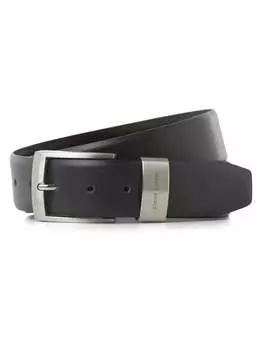 Кожаный ремень Pierre Cardin, синий