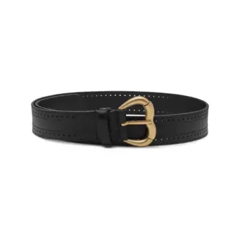 Кожаный ремень Pinko, черный