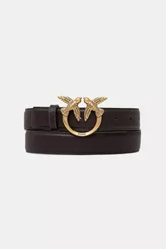 Кожаный ремень Pinko, коричневый