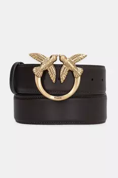 Кожаный ремень Pinko, коричневый