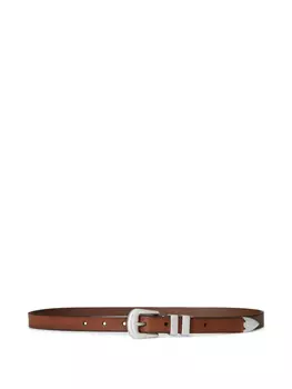 Кожаный ремень Polo Ralph Lauren, коричневый