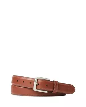 Кожаный ремень Polo Ralph Lauren Suffield, коричневый/бежевый