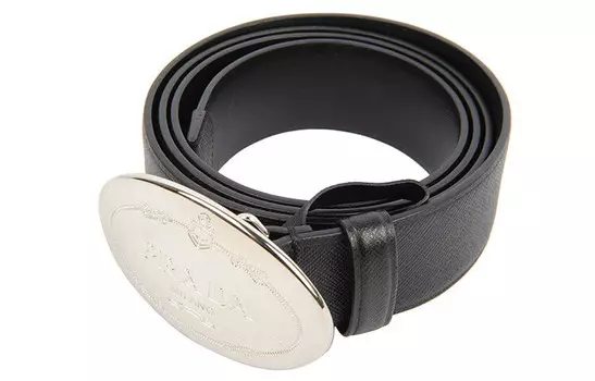 Кожаный ремень PRADA унисекс