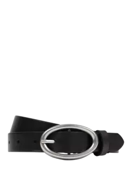 Кожаный ремень простого дизайна, модель «ELLY» Marc O'Polo, черный