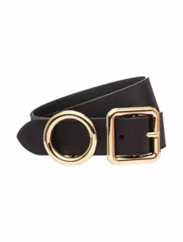 Кожаный ремень Regalo Jacquemus, черный