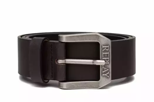 Кожаный ремень Replay, цвет Blackbown