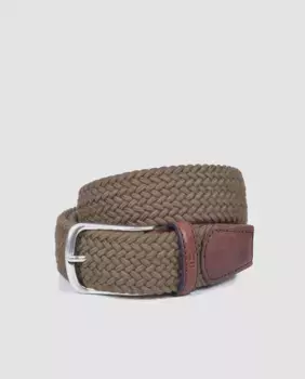 Кожаный ремень с гравировкой Miguel Bellido, цвет default