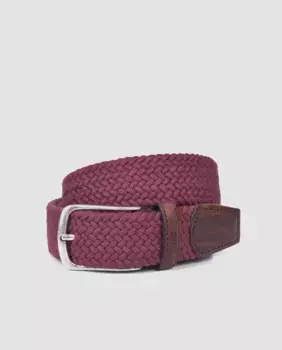 Кожаный ремень с гравировкой Miguel Bellido, цвет default
