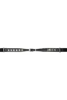 Кожаный ремень с кончо Toga Pulla, черный