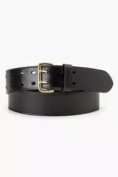 Кожаный ремень с пряжкой Levi'S, черный