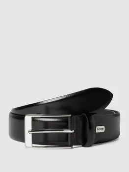 Кожаный ремень с пряжкой Lloyd Men's Belts, черный