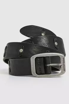 Кожаный ремень Simon Pepe Jeans London, черный